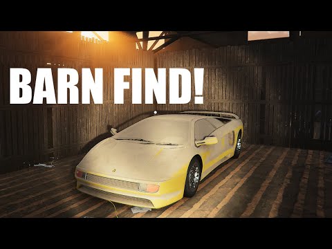 Lamborghini barn find in Car Mechanic Simulator 2021