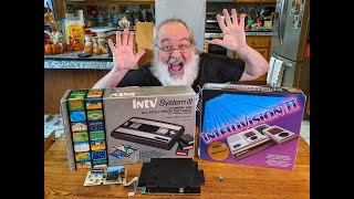 My First Intellivision at 54 Years Old - Unboxing - Excited - Retro Goodness - Not 1 Not 2 But 3
