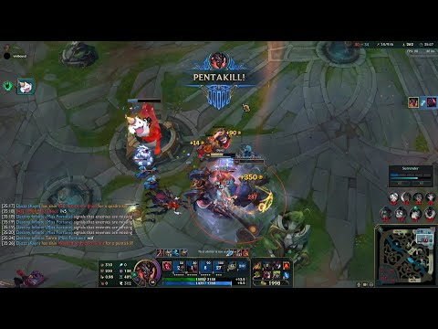 Kayn 1v5 penta #🅱ALANCED