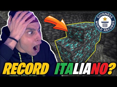 RECORD ITALIANO di DIAMANTI TROVATI in LIVE su MINECRAFT? 💎