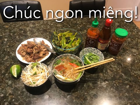 Throwing down my own Phở Bò! Vietnamese Beef Noodle Soup.