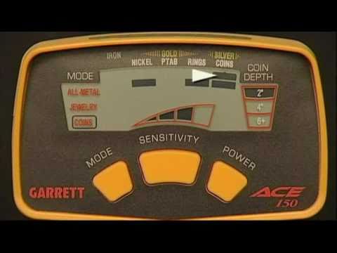 Garrett ACE 150 video