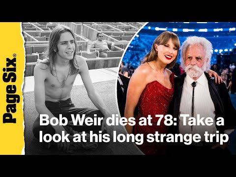 Bob Weir dies at 78: See the Grateful Dead guitarist and songwriter's long strange trip