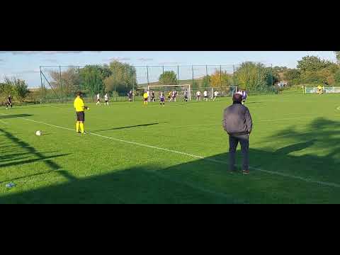Łagoszów Mały 3:3(3:2) Zamet Przemków 9.10.22r. 2połowa meczu skrót.