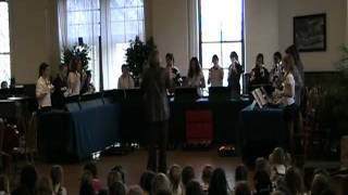 8th Grade Bell Choir - Bound for Glory and Swing Low Sweet Chariot - Dec. 10, 2010