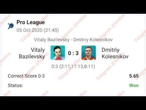 underdog handicap betting trick in russia liga pro | how to win in table tennis 2023 latest trick!!