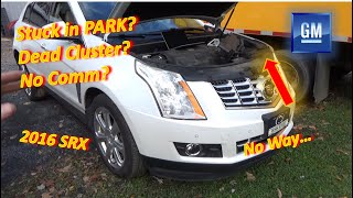 Stuck in PARK? Dead Cluster? No COMM? (Cadillac SRX)
