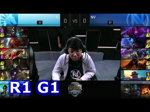 Team Liquid vs Team EnVyUs | Game 1 S6 Worlds 2016 NA Regional Qualifiers Round 1 | TL vs NV G1 R1