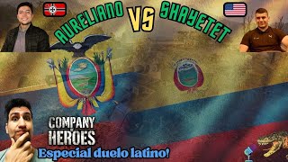 Especial duelo Latino | Aureliano Buendía vs Shayetet | #coh #companyofheroes #casting