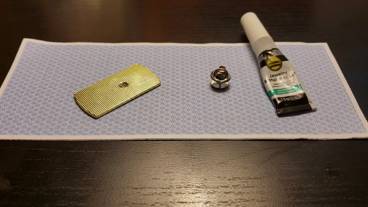 How to repair a pin back