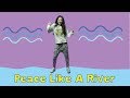 Peace Like A River | Kids Worship Motions with Lyrics | CJ and Friends