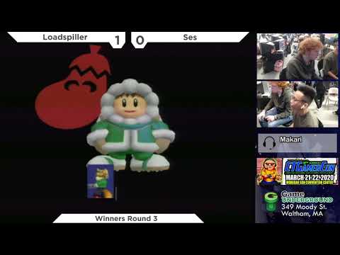 Mass Madness 31 SSBM - Loadspiller (Ice Climbers) vs. Ses (Fox) - Melee WR3