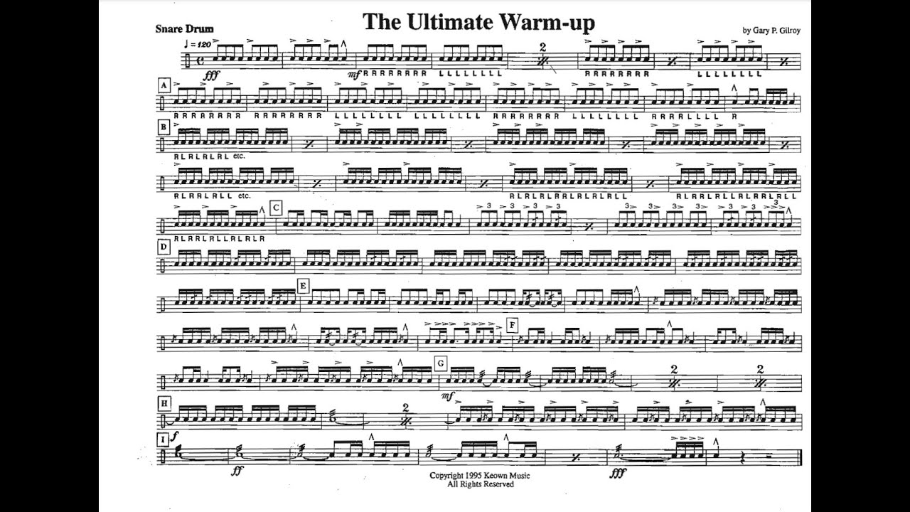 The Ultimate Warm Up