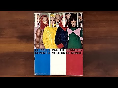 1965 September 9 ASMR Magazine Flip Through: French Elle Pret a Porter Francais