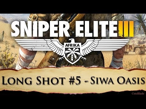 Sniper 3 Elite long shot location #5 - Siwa Oasis