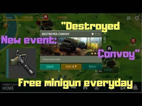 How to get a Minigun EVERYDAY! ldoe #1 : Destroyed Convoy event (version 1.9.4) [FIXED]