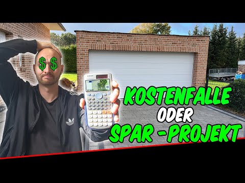DIY-Garage: So VIEL kostet der Eigenbau einer Doppelgarage! ALLE Baukosten offen gelegt!
