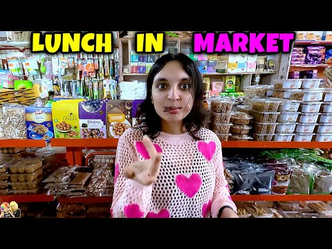 LUNCH IN MARKET | Aayu and Pihu Show