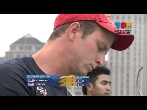 Khairul Anuar Mohamad v Joe Fanchin – recurve men’s gold | Shanghai 2011 Archery World Cup stage 4