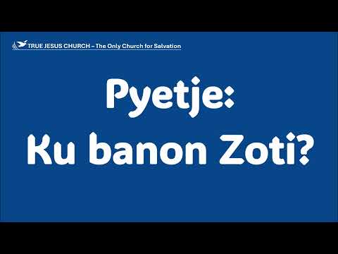 yetje:Ku banon Zoti?