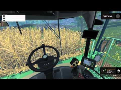Farming Simulator 15 Tutorial 9: Chopping corn (mais kappen)