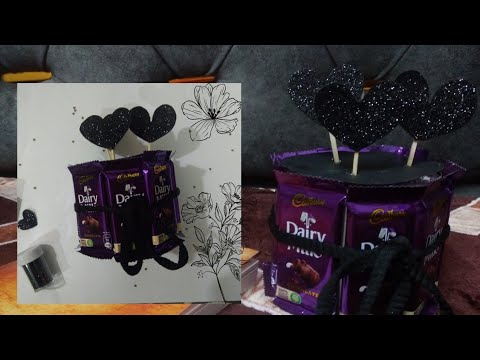 mini chocolate bouquet |chocolate tower| |chocolate gift hamper| |chocolate gift ideas|