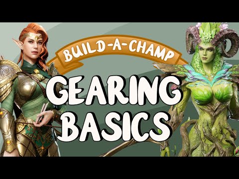 How to gear heroes in Watcher of Realms - **New series** - Build A Champ - Basics
