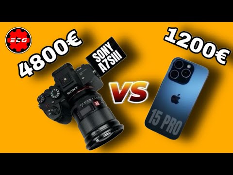 iPhone 15 Pro VS SONY A7S III