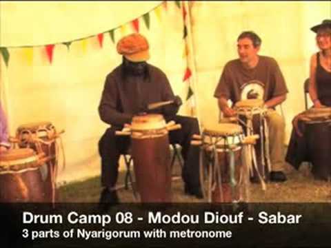 Drum Camp 08 - Sabar - Modou Diouf - Senegalese rhythm