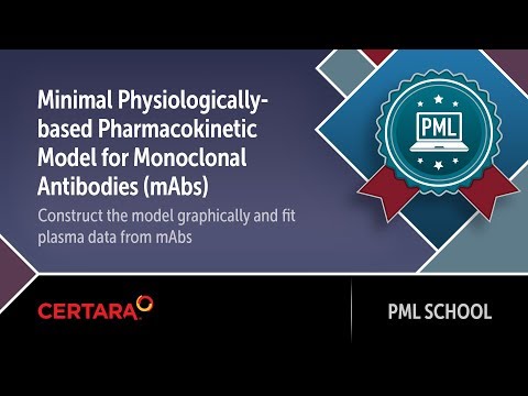 PML School:  Minimal Physiologically-based Pharmacokinetic Model for Monoclonal Antibodies (mAbs)