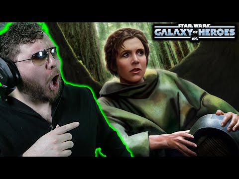 The Next Galactic Legend in SWGoH is... Leia Organa (Endor)!?