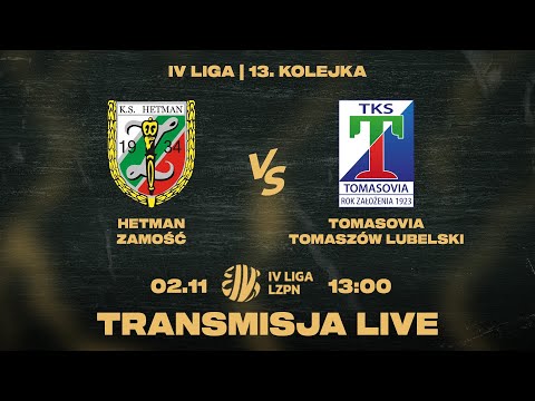 Zapis transmisji: Hetman Zamość - Tomasovia Tomaszów Lubelski 3:0 #4liga | Sezon 2025/26