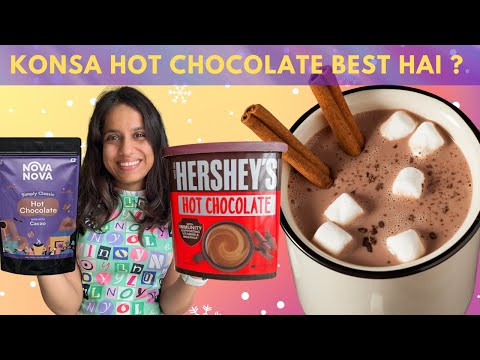 Trying ALL Hot Chocolate 😱😱 | Which is the Best Hot Chocolate Mix 🤤 | Simple Hot Chocolate Recipe