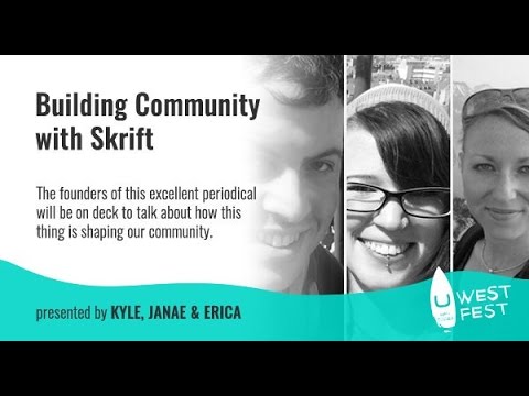 uWestFest 2016 JanaeKyleErica Skrift   The Community Driven Resource slides
