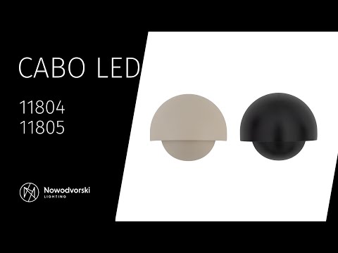 Вуличний світильник Nowodvorski 11805 Cabo LED 1x10W 3000K 900Lm IP54 пісочний