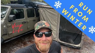 Run From Winter Part 1 (BOH Trail Dicky Bell, NC)