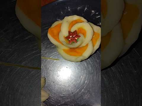 Flowers using dough #art #500subs