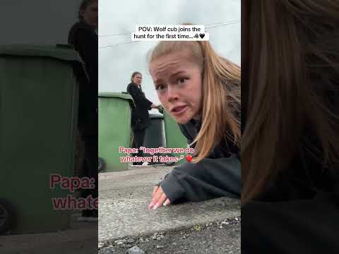 POV - Wolf cub joins the hunt for the first time... 🐺🖤 #weownthenight #shorts #cringe #cringetiktoks