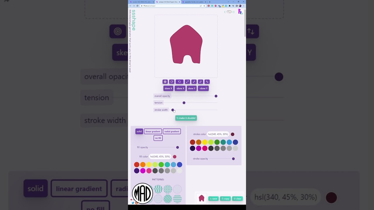 SVG Blob Shape Generator | Free SVG Generators For Creators