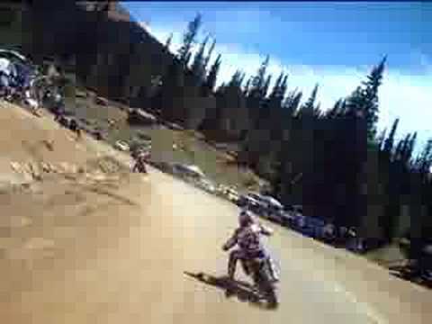 Jeff Grace Pikes Peak Hillclimb 2008 helmet-cam