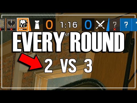 Solo Smurf: Always Down A Player - Rainbow Six Siege