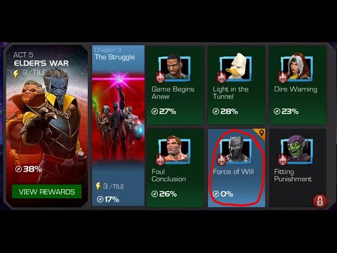 MCOC - Act 5.3.5 - Easy Path - Force of Will - Black Panther