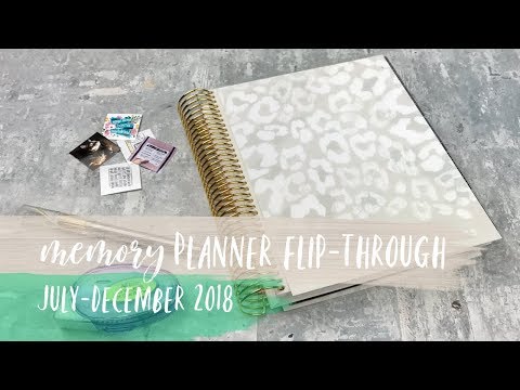 MEMORY PLANNER FLIP-THROUGH | tattooed teacher plans | erin condren