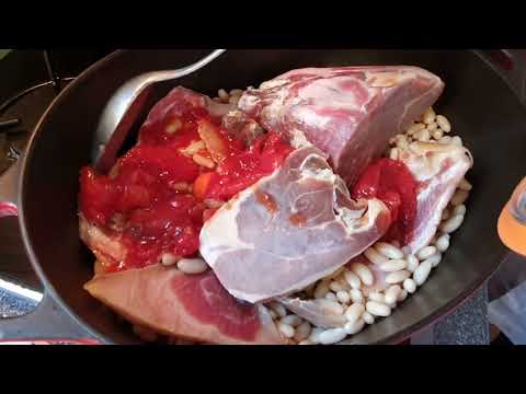 CAMAJO GASCON....HARICOTS BLANCS ET JAMBON DE PAYS