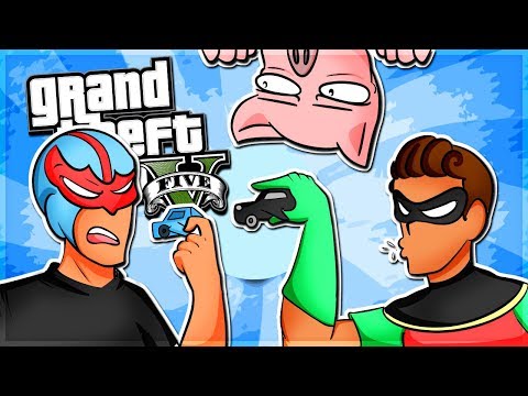 GTA 5 Online Funny Moments - Hilarious Flying Delorean Chase! (The Doomsday Heists)