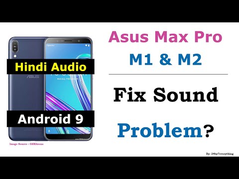Asus Zenfone Max Pro M1 and M2 | How to fix Sound or Audio Problem | Android 9 | Hindi Audio