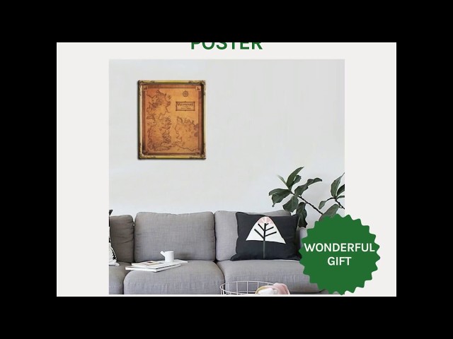 Vídeo relacionado con GAME OF THRONES Blanket, 152 x 127 cm, Westeros Map, Silky Touch Super Soft Throw Blanket