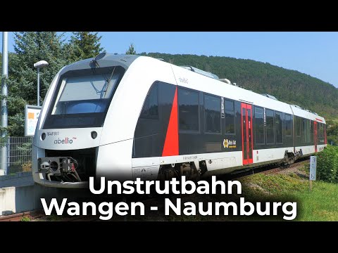 UNSTRUTBAHN | Wangen - Naumburg (Ost) | Abellio Rail Mitteldeutschland – RB77 & LINT 41 Führerstand