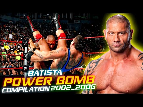 Wwe Batista (Power bomb) Compilation 2002_2006