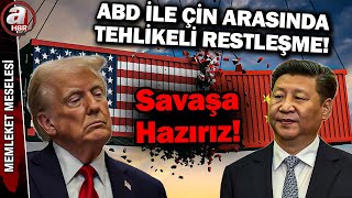 Çin ABD'nin Restini Gördü... SAVAŞ İSTEYEN İSRAİL! A Haber Ekranlarında Kritik Açıklamalar | A Haber